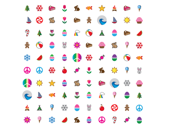 Disegni natalizi Invisalign Stickables™ 