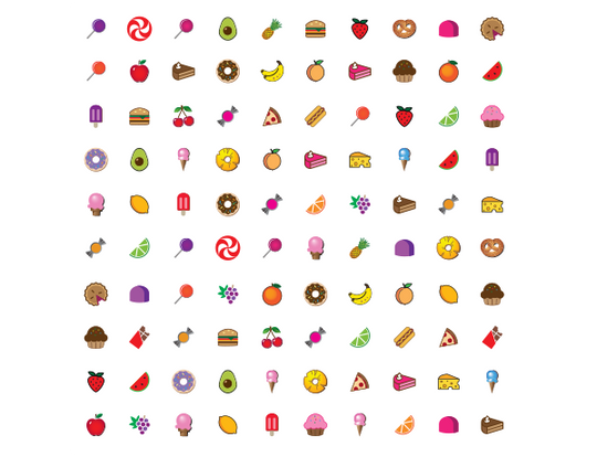 Invisalign Stickables™ Alimenti e caramelle 